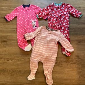 Fleece pajamas bundle